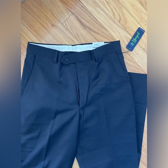Haspel Blue Navy Men’s Dress Pants size 31-32 - Picture 2 of 4